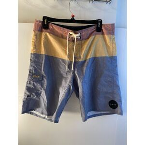 Reef board trunks swim shorts 34 color block